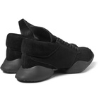 Rick Owens - adidas Suede Sneakers - Black