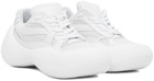 JW Anderson White Bumper Hike Sneakers