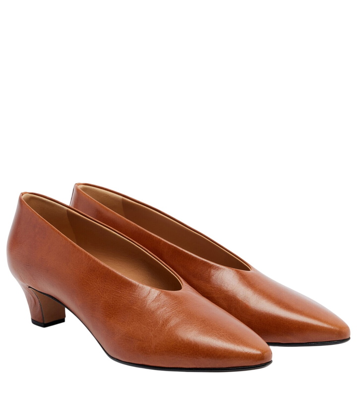 Photo: Calvin Klein Collection Bri leather pumps