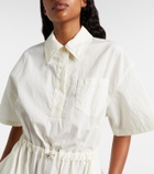 Prada Cotton-blend polo dress