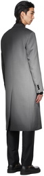 Fendi Grey Wool Spotlight Coat