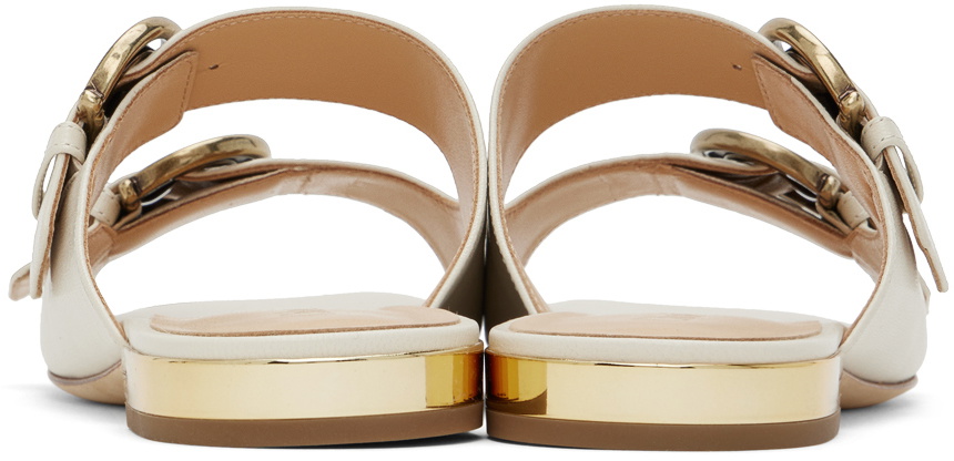 Chloé Off-White Alizè Sandals Chloe