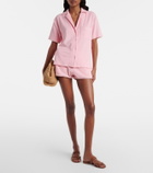 Hunza G Resort cotton terry shirt
