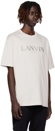 Lanvin Gray Classic Curb T-Shirt