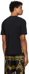 Versace Underwear Black Barocco Running T-Shirt