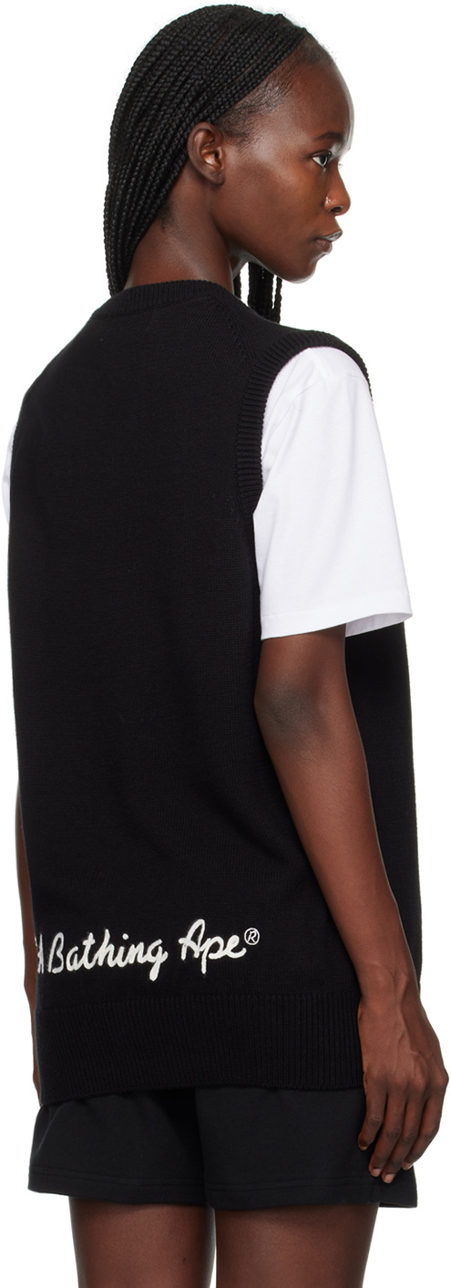 BAPE Black Ape Head One Point Vest