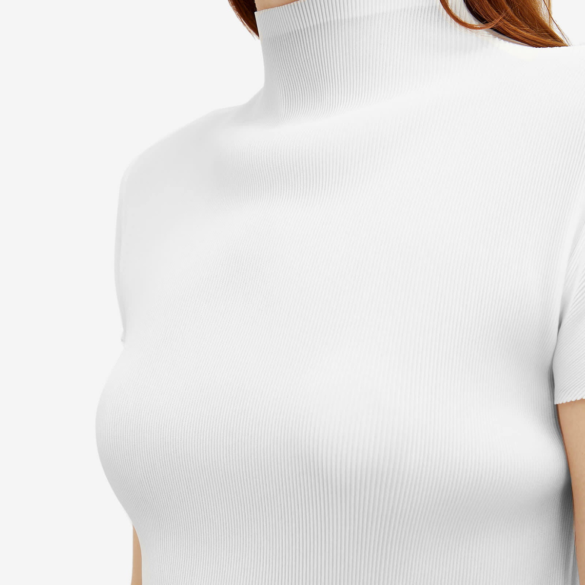 Pleats Please Issey Miyake Women's Mist Basics Top in White