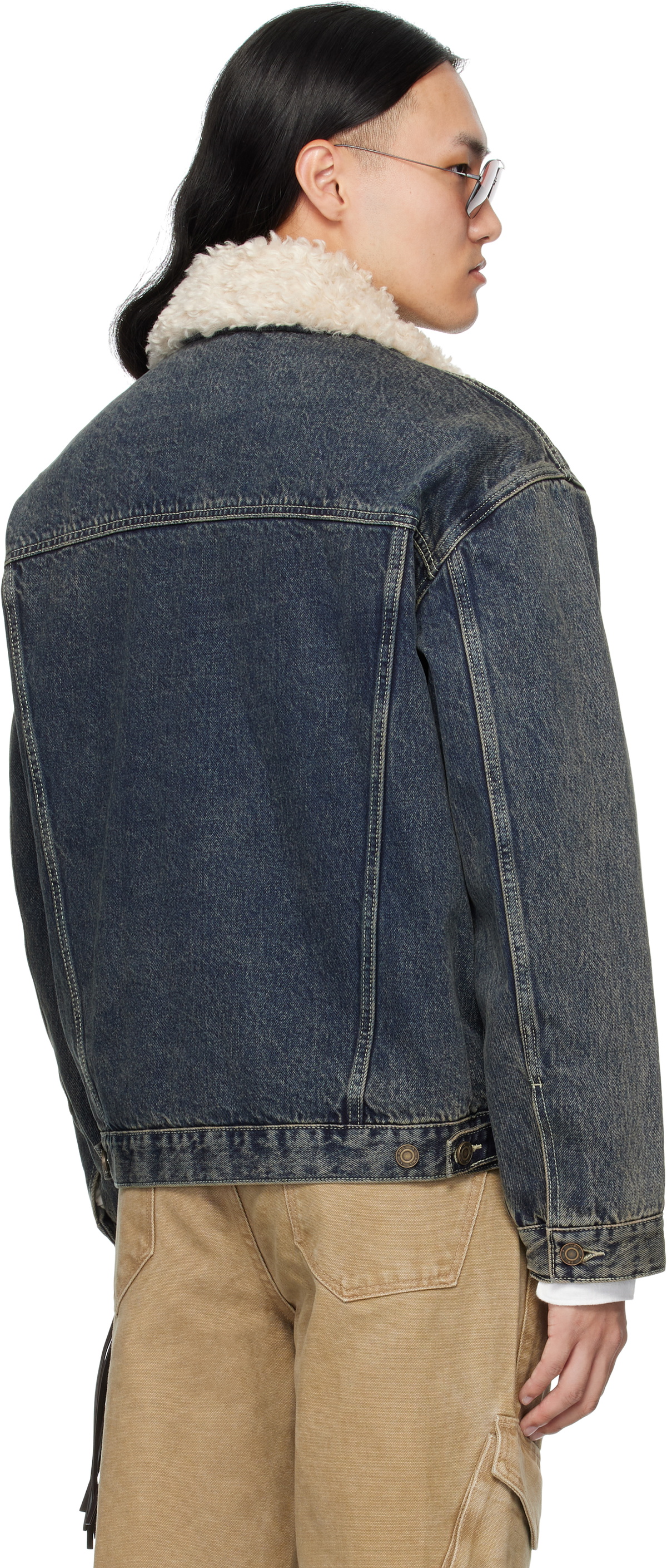 MMIC Navy Rolling Acid Jacket