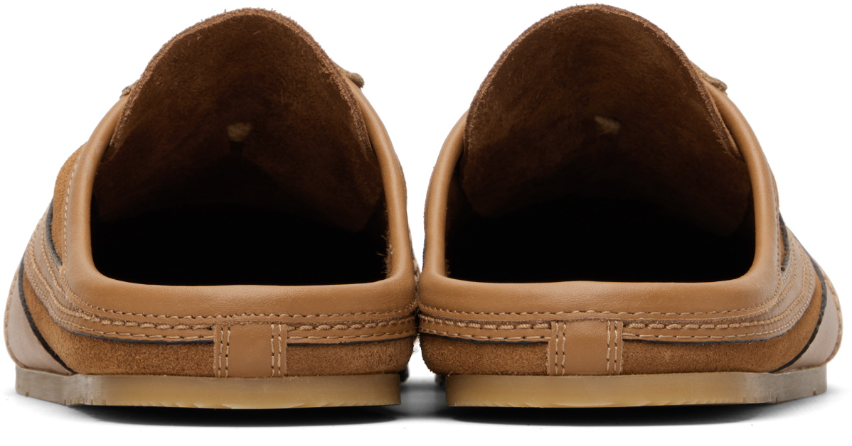 Dries Van Noten Brown Suede Mule Sneakers