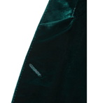 TOM FORD - Emerald Slim-Fit Shawl-Collar Velvet Tuxedo Jacket - Green