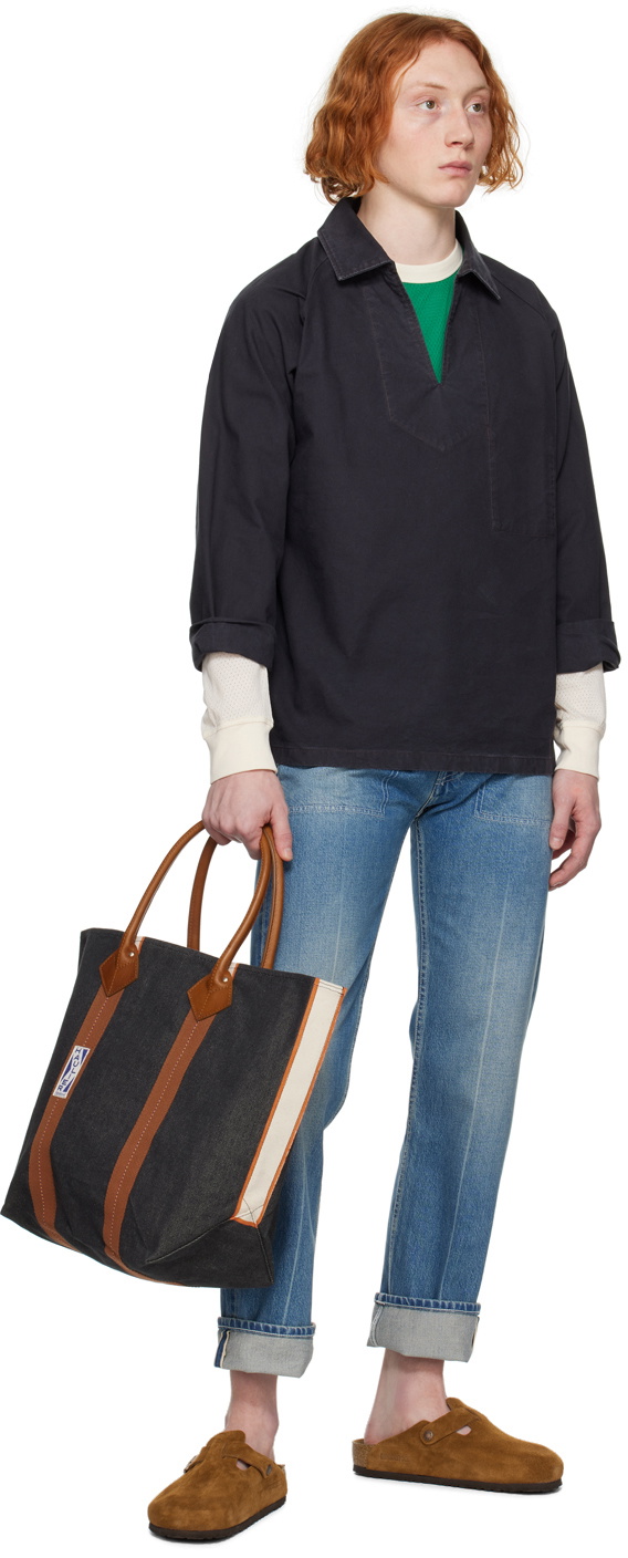 Haulier Black Medium Utility Tote