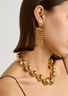 Joanna Laura Constantine Mini Orb 18kt Gold-plated Drop Earrings - One Size