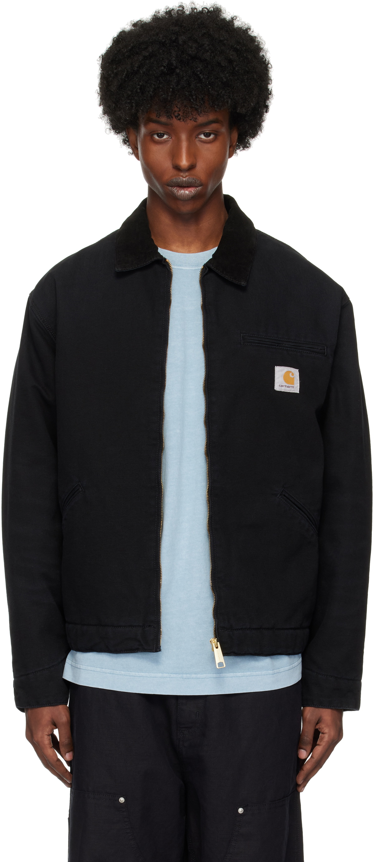 Carhartt Work In Progress Black OG Detroit Jacket Carhartt WIP
