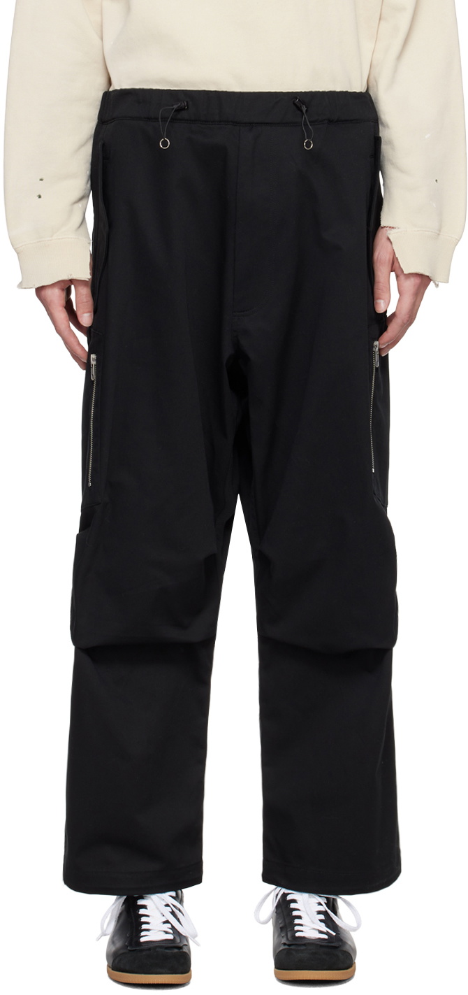 Random Identities Black Berlin Baggies Cargo Pants