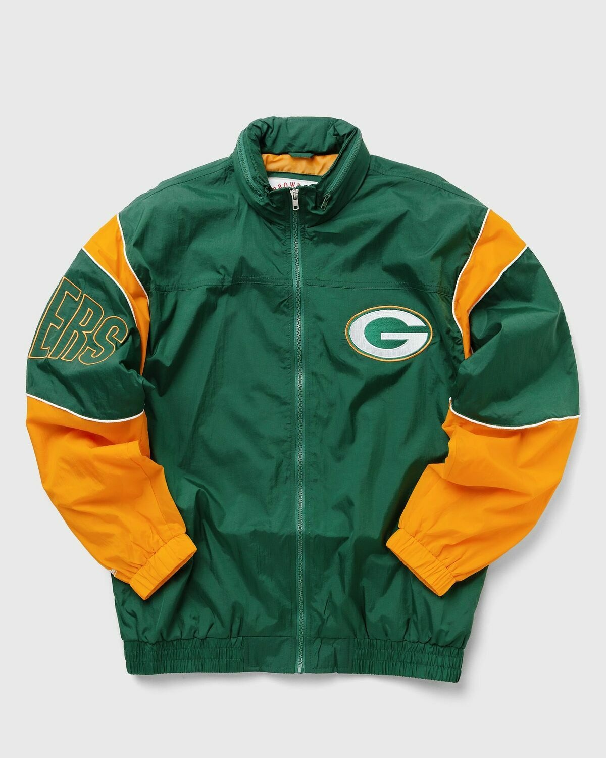 Mitchell & Ness Greenbay Packers   Sideline Jacket Green - Mens - Team Jackets/Track Jackets
