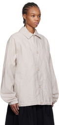 CASEY CASEY Beige Peche Blouson Jacket