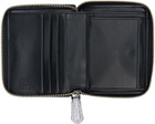 Marc Jacobs Silver 'The Coated Glitter Everyday Slim Compact' Wallet