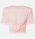 Magda Butrym Knotted jersey T-shirt