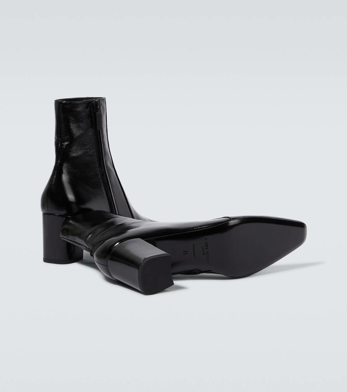 Saint Laurent Rainer leather ankle boots Saint Laurent