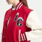 ICECREAM Women's Cherry Varsity Jacket in Red