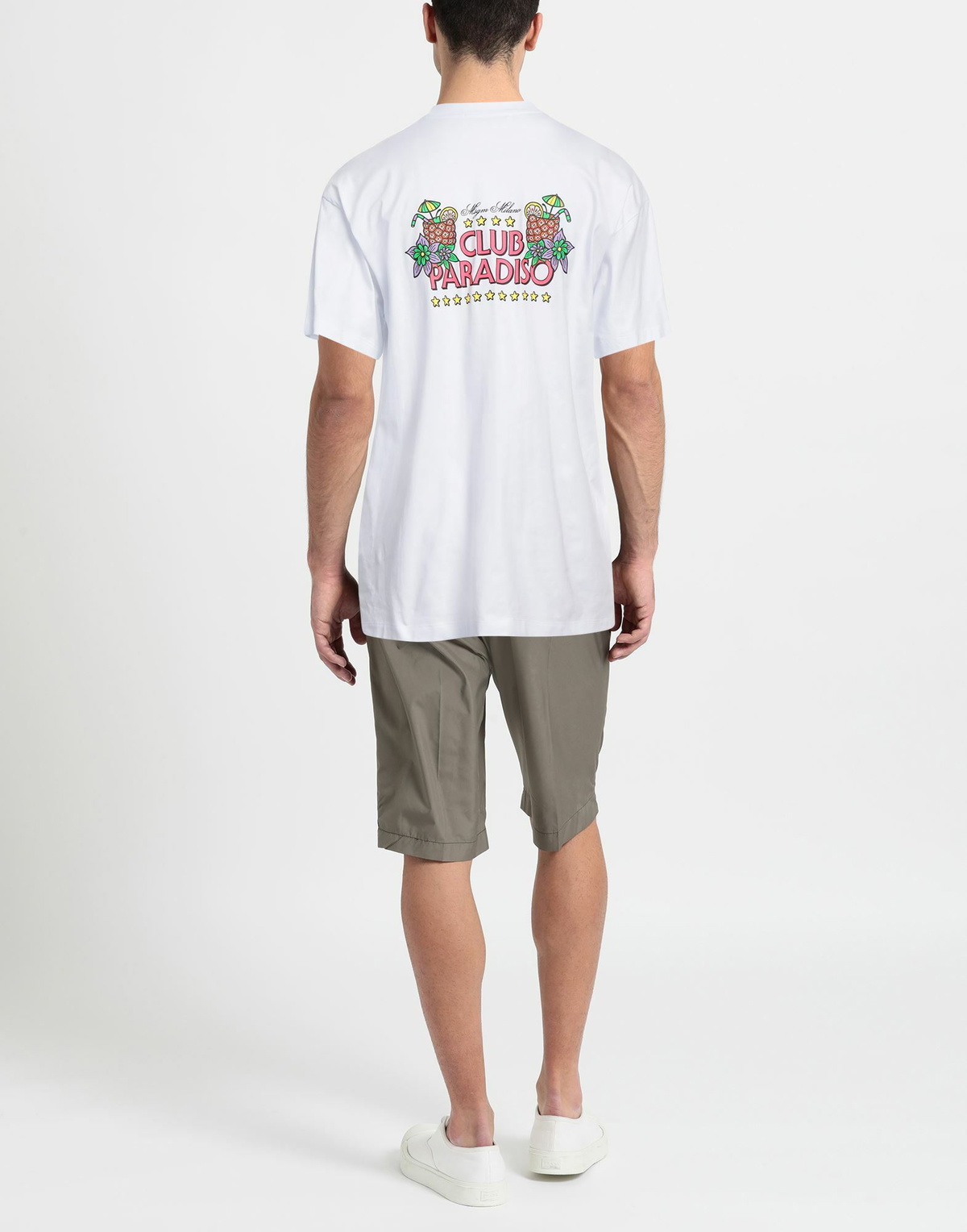 Msgm Mens T-shirt in White