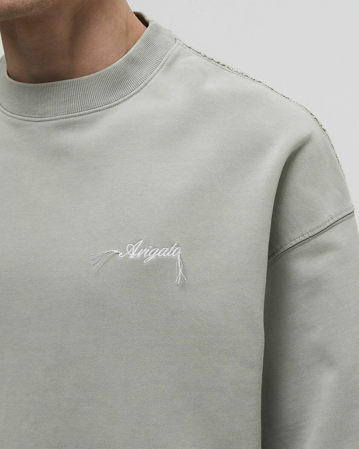 Axel Arigato Honor Washed Sweatshirt Green Men