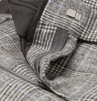 Kingsman - Grey Checked Wool Suit Trousers - Gray