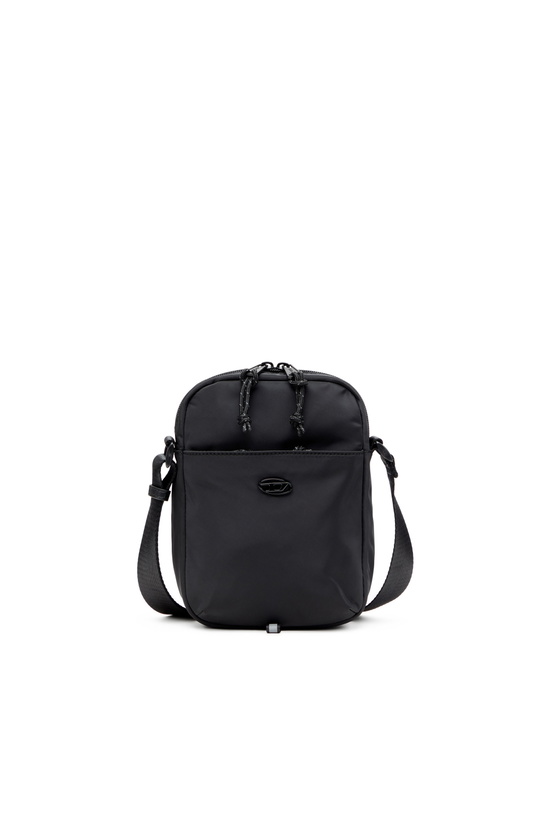 Photo: Diesel D-Pack-Crossbody bag in tech fabric - Crossbody Bags Mens in Black