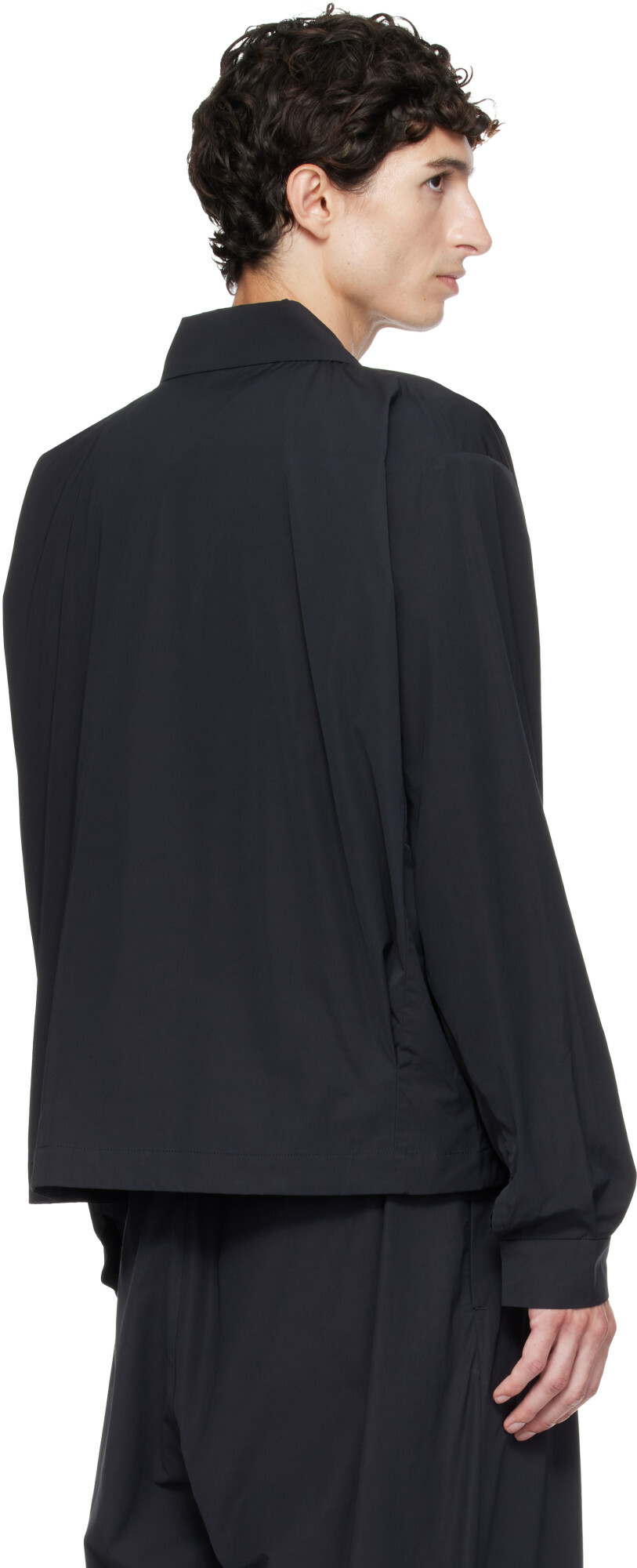 Kiko Kostadinov Black Kippel Light Jacket