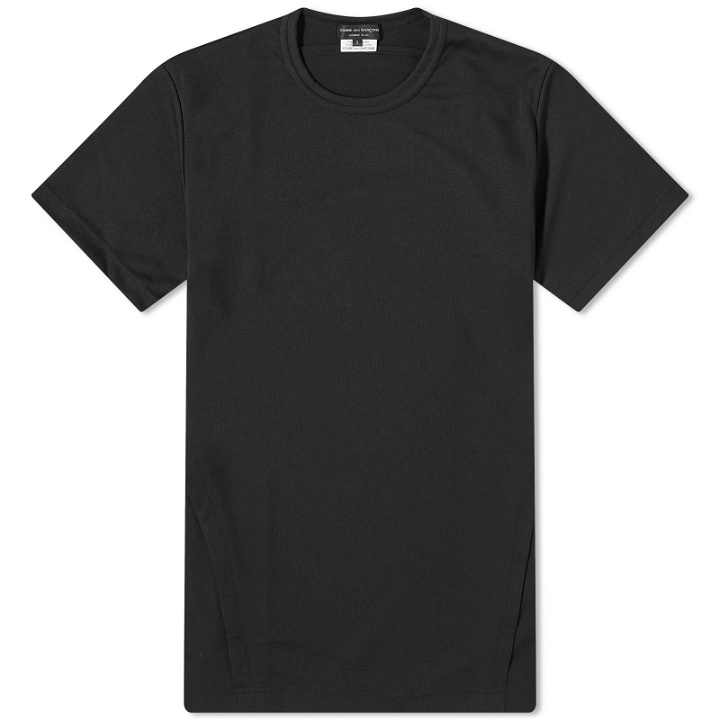Photo: Comme des Garçons Homme Plus Men's Poly Panelled T-Shirt in Black