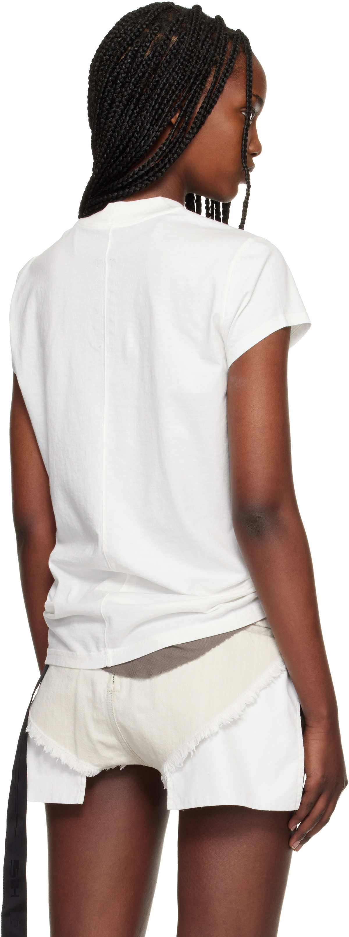 Rick Owens DRKSHDW White Temple Small Level T-shirt
