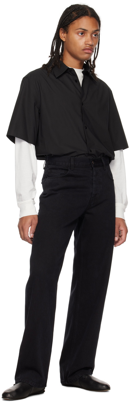 ross black dress pants Men's Flat Front Performance Pants main image 1