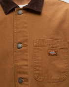 Dickies Duck Canvas Unlined Chore Coat Brown - Mens - Coats