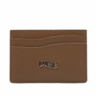 Dime Men's Leather Card Holder in Brown 