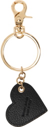Vivienne Westwood Black Heart Keychain