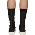 Rick Owens Drkshdw Black Sock Sneaker Boots