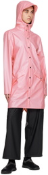RAINS Pink Long Coat