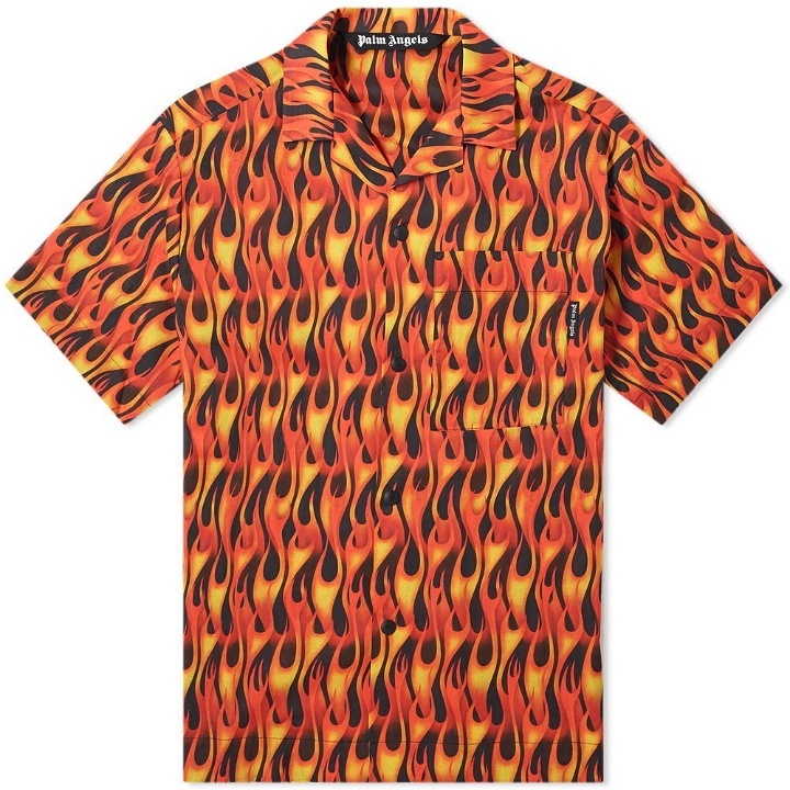 Photo: Palm Angels Burning Vacation Shirt