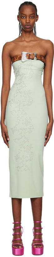 Photo: Poster Girl Green Zahara Midi Dress