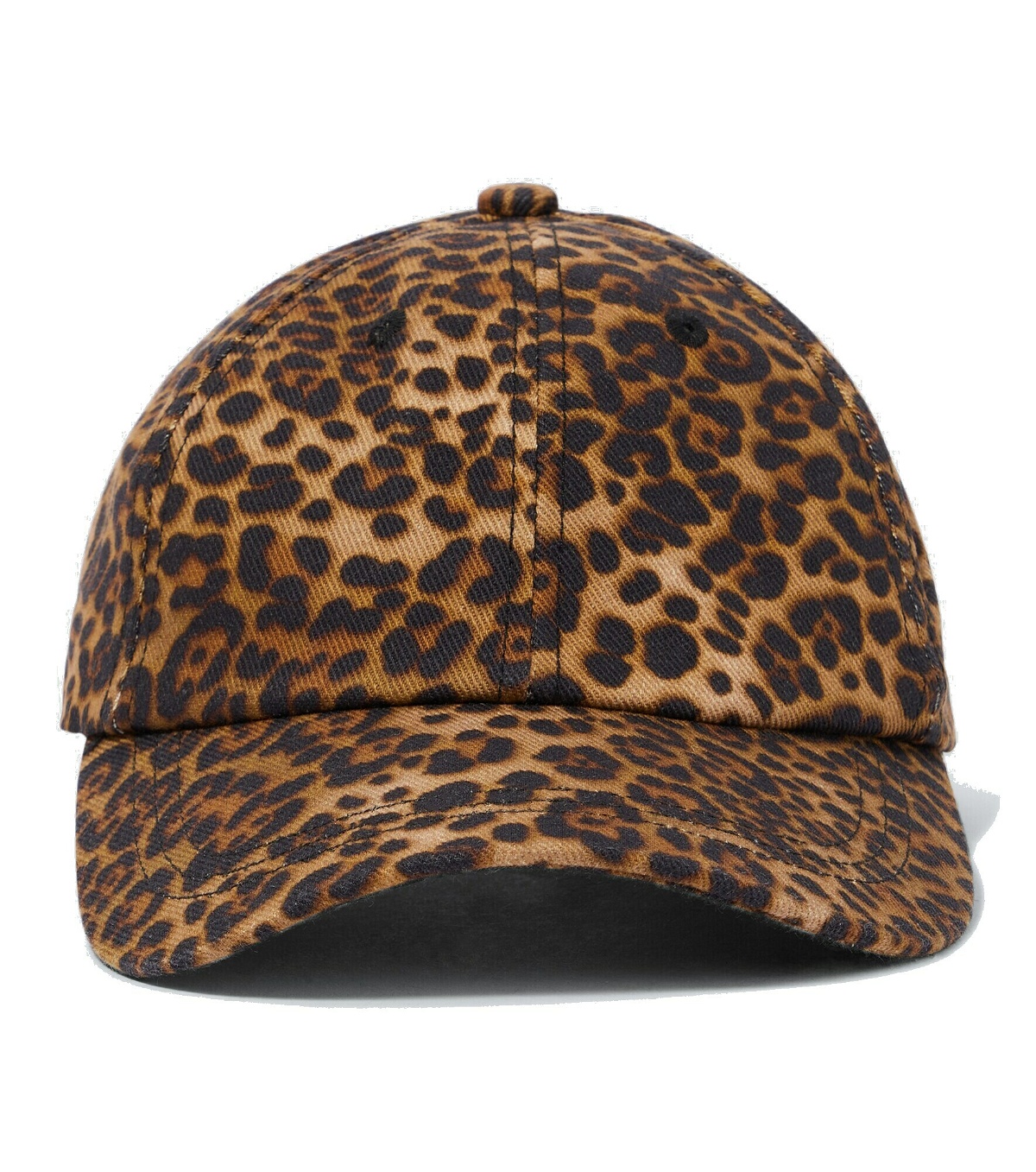 Photo: Dries Van Noten - Leopard-print twill baseball cap