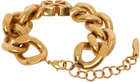 Off-White Gold Arrow Chained Bracelet