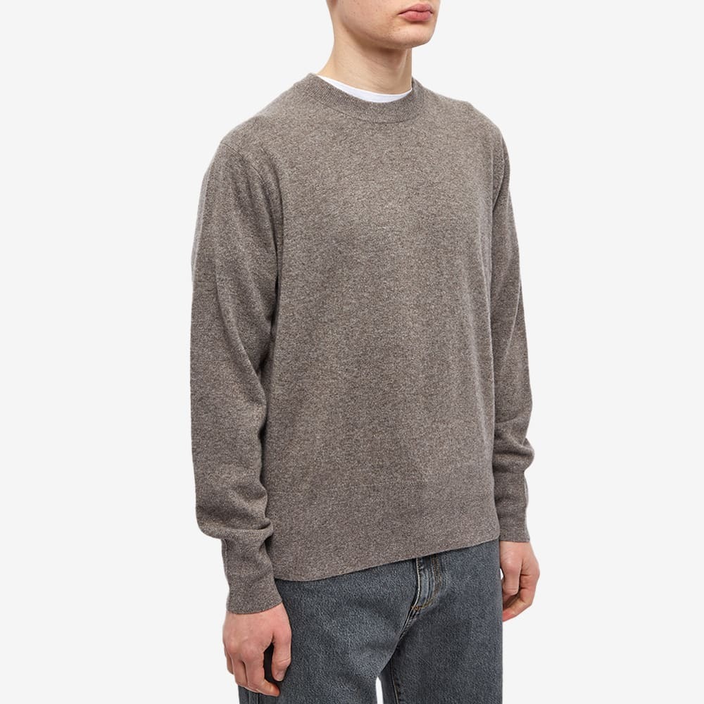 Studio Nicholson Men's Vann 12 Gauge Crew Knit in Elk Studio Nicholson