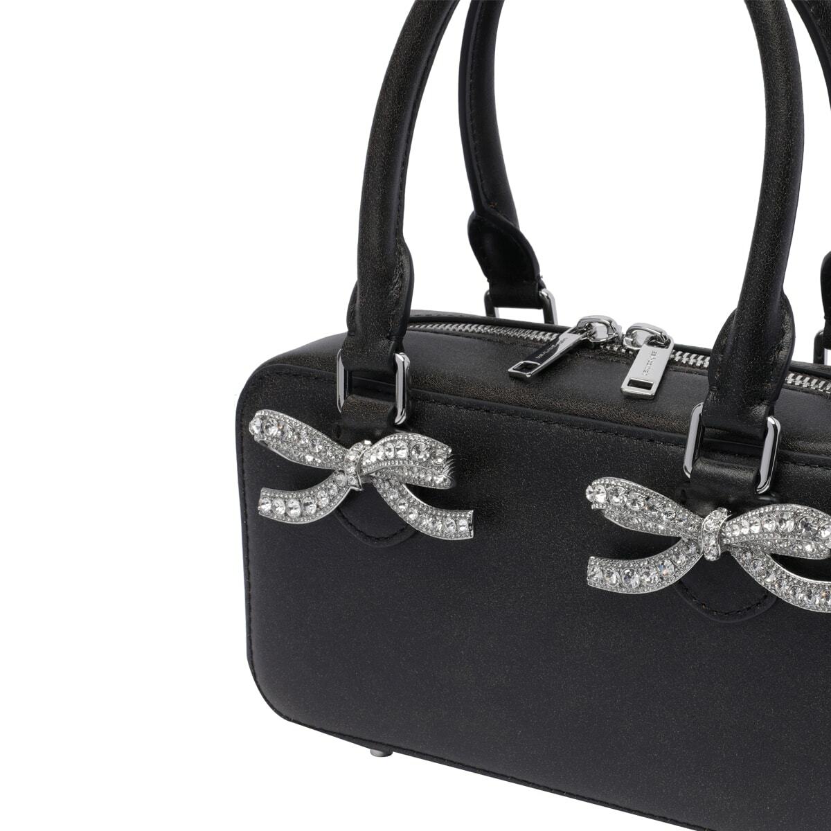 self-portrait Mini Leather Tote Bag