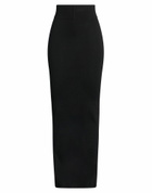 Rick Owens Womens Maxi skirt in Black