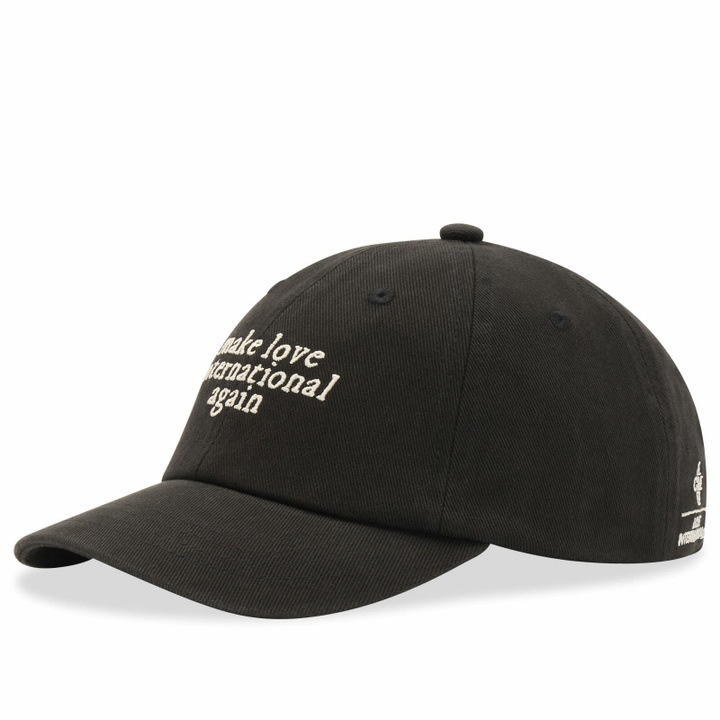 Photo: ACMH by Magic Castles Men's x Make Love International Again Cap in Black 