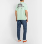 McQ Alexander McQueen - Printed Cotton-Jersey T-Shirt - Men - Green