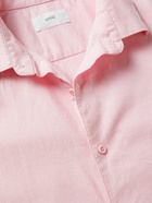 Onia - Stretch Linen-Blend Shirt - Pink