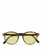 TOM FORD - Aurele Round-Frame Tortoiseshell Acetate Sunglasses