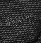 Bottega Veneta - 5.5cm Logo-Embroidered Textured-Silk Tie - Black