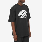 ADER Error Men's Distort Logo T-Shirt in Black